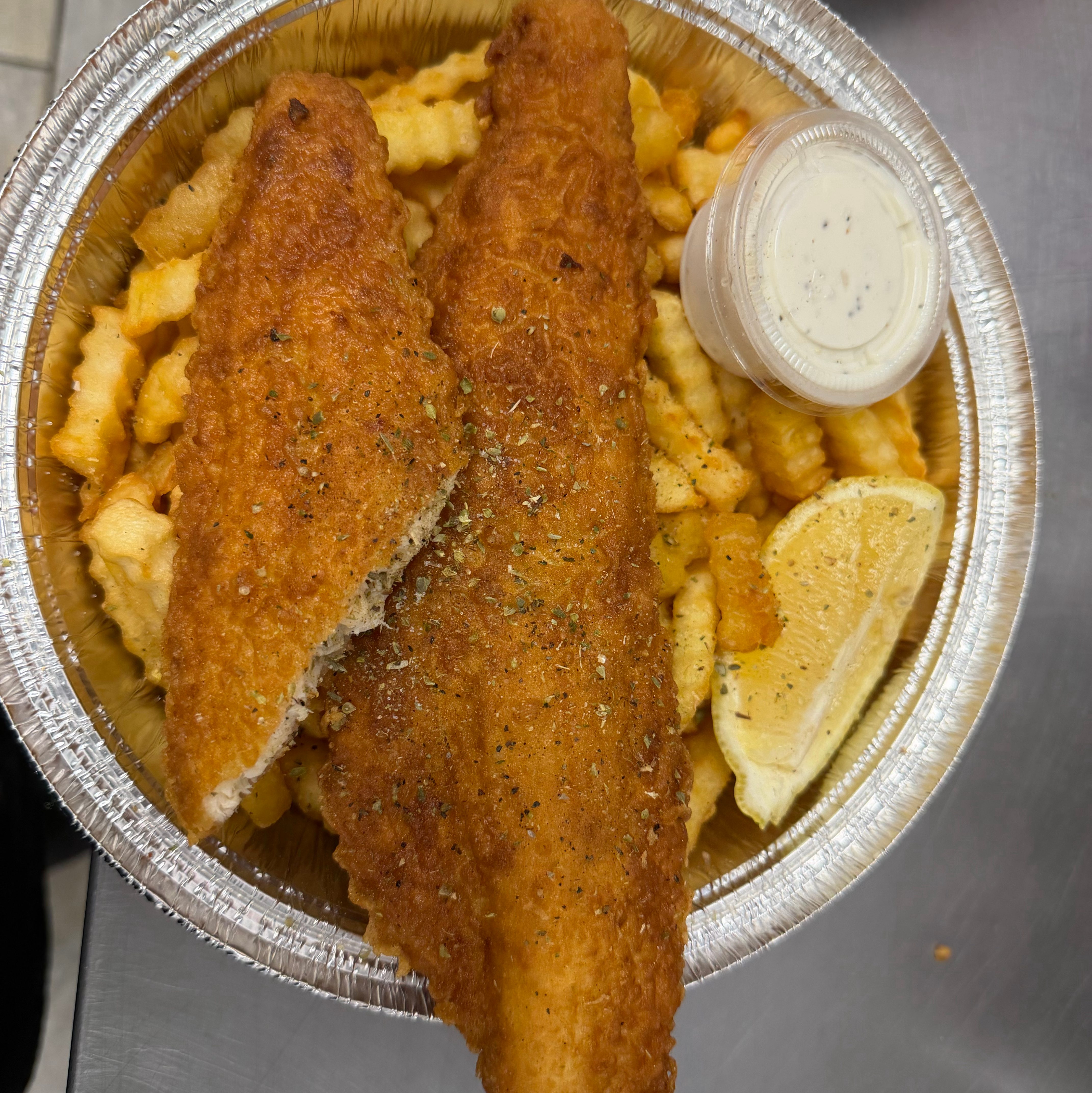 Fish Fry Dinner.