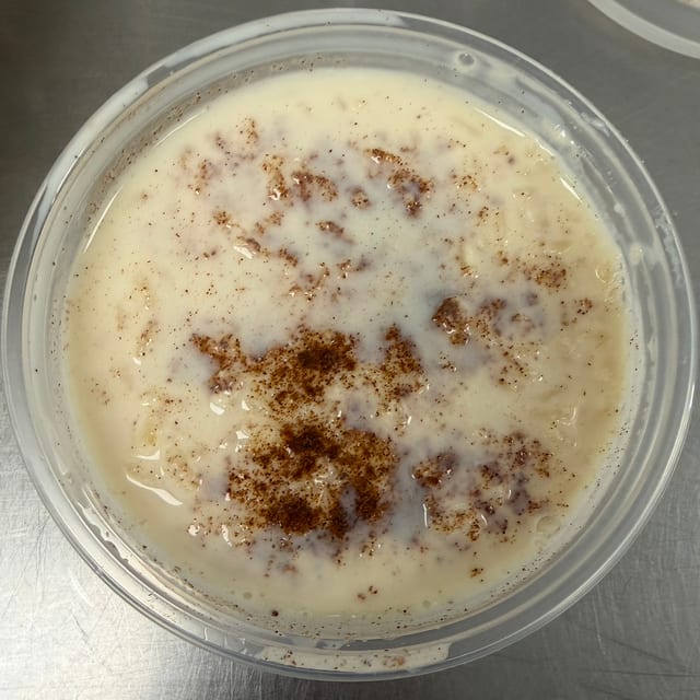 Creamy Rice Pudding.