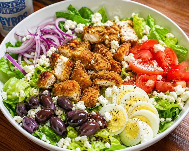 Greek Cobb Salad.