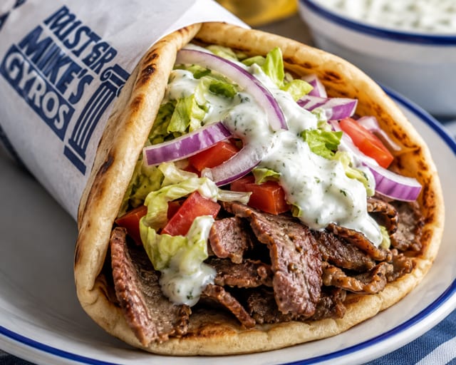 Lamb & Beef Gyro.