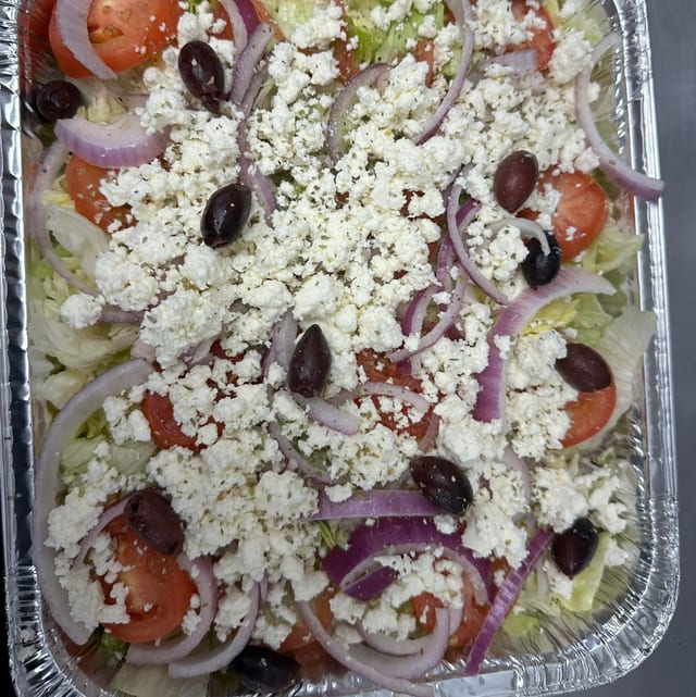 Large Greek Salad.