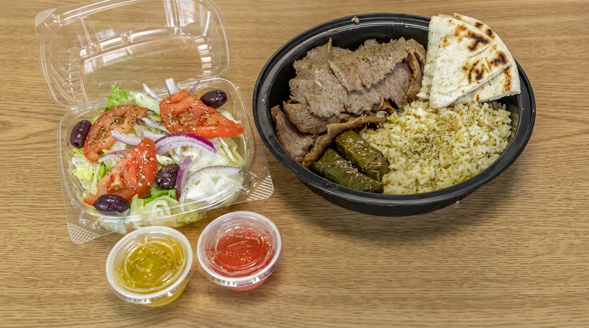 Your way: dine in, take out, or delivered