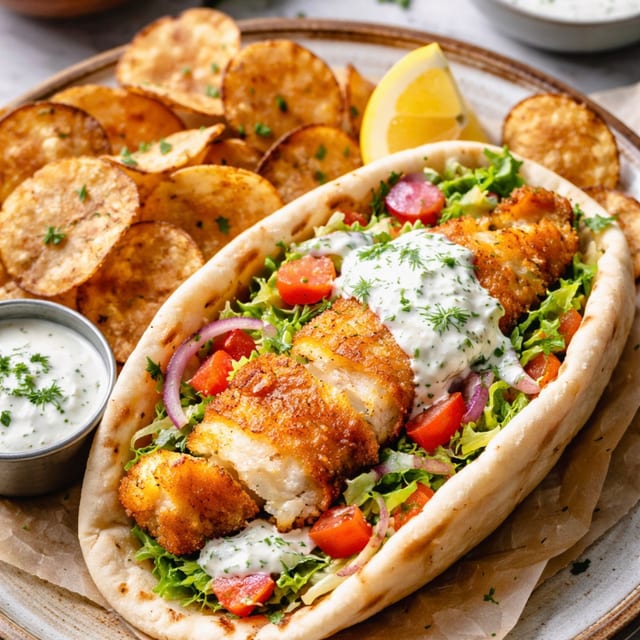 Lunch Haddock Combo.