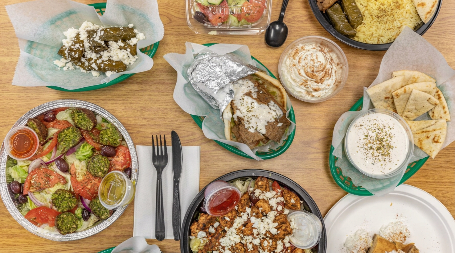 More than gyros on the menu